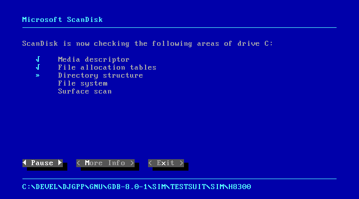 Defragmented Disk